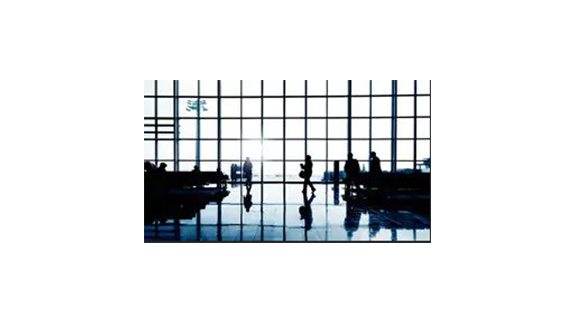 Aviation - Passengers Waiting Inside Airport