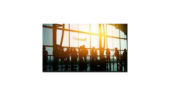 Aviation - Passengers Waiting Inside Airport