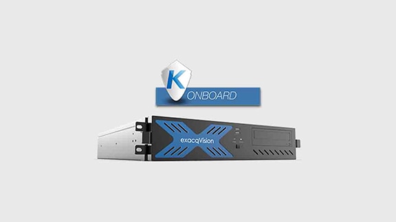exacqVision Network Video Recorders With Kantech Onboard
